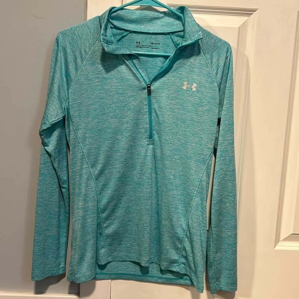 underarmor workout shirt half zip